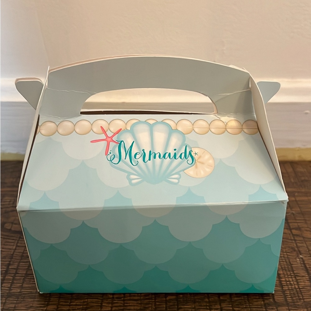 40 Mermaid Party Favor / Dessert Boxes